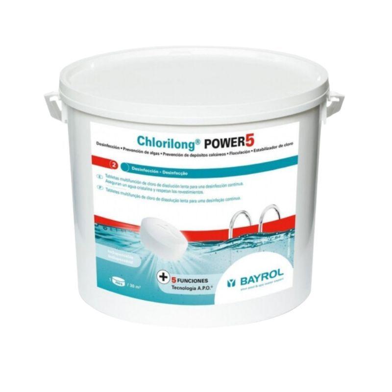 Tabletas Cloro Chlorilong Power 5