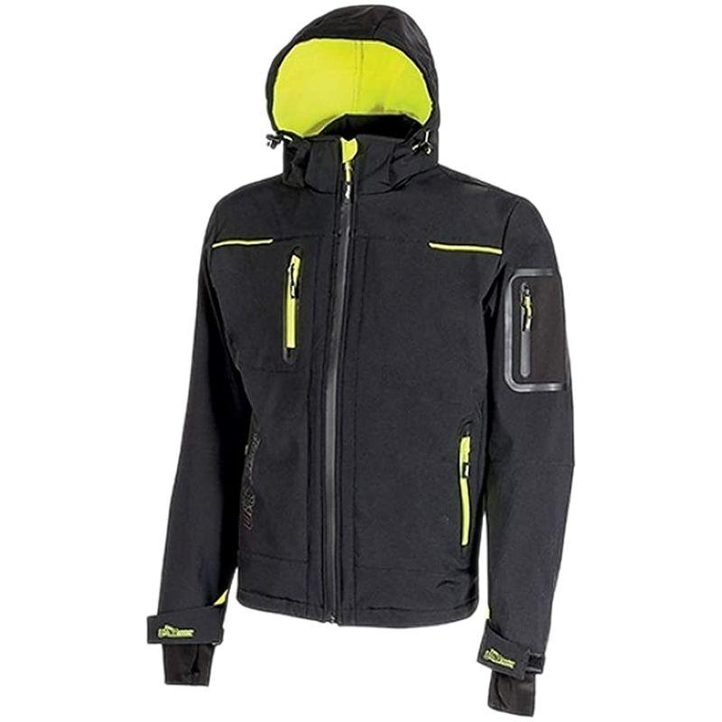 Cazadora SoftShell SPACE Negra