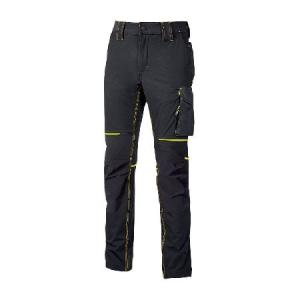 Pantalón WORLD Negro|Amarillo
