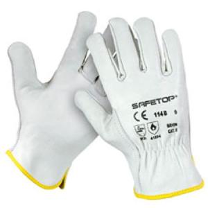 Guante Piel Blanco BRION