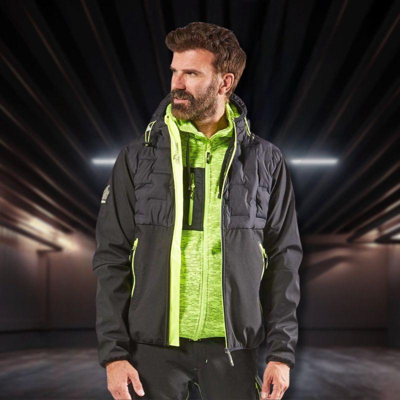 Cazadora SoftShell SPOCK Negra 2