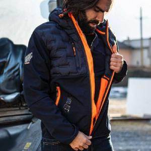 Cazadora SoftShell SPOCK Azul