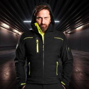 Cazadora SoftShell SPACE Negra