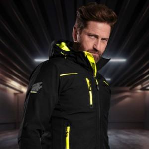 Cazadora SoftShell SPACE Negra
