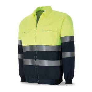 Chaqueta azul/amarillo fluor