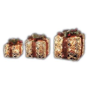 Conjunto Cajas Regalo Iluminadas